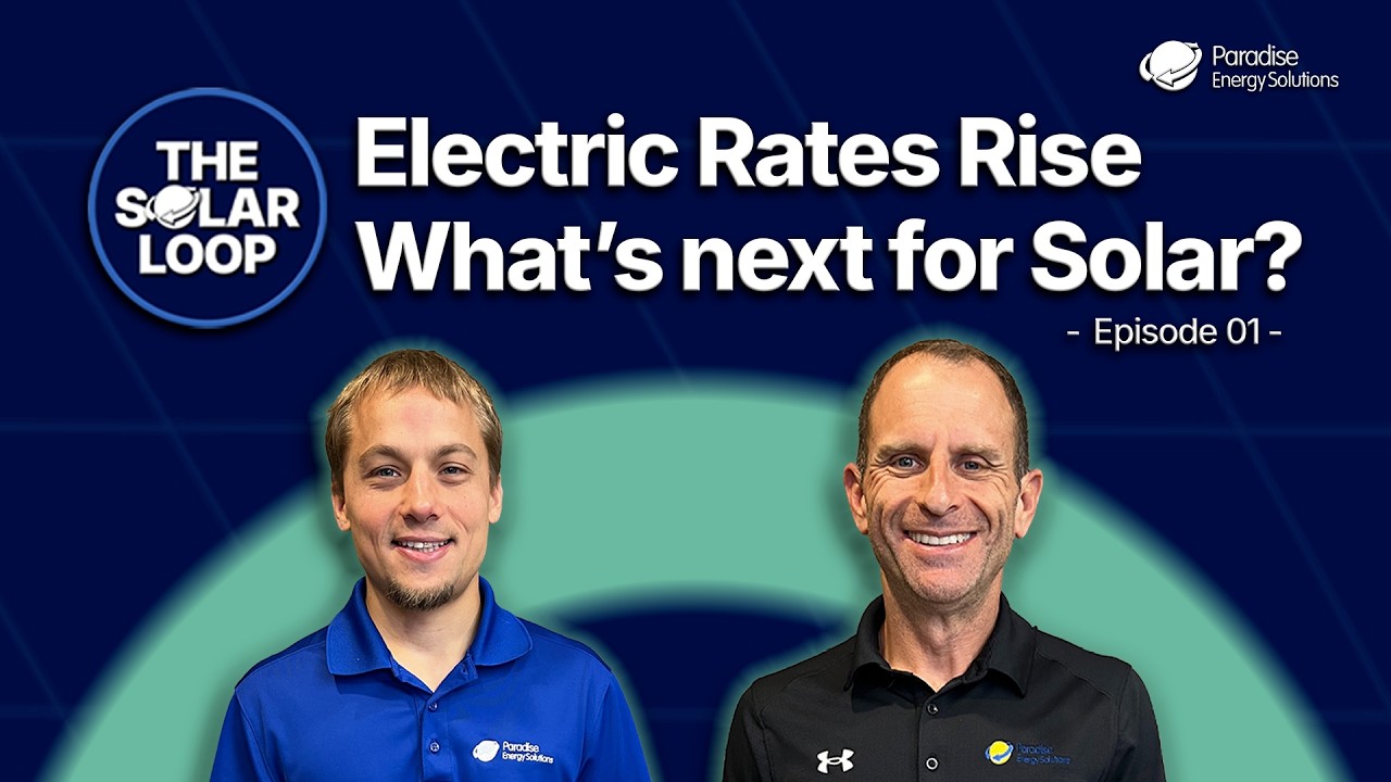 Rising Electric Rates & The Future of Solar | The Solar Loop Ep. 01
