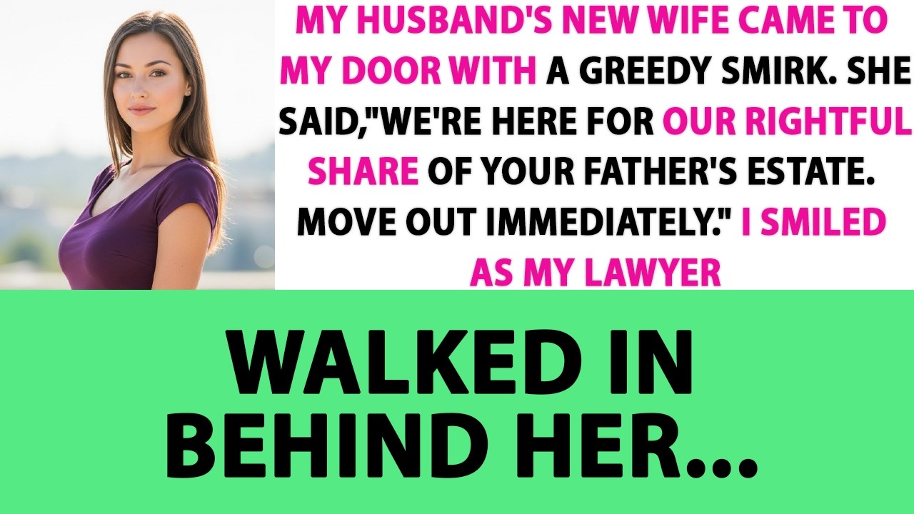 My Husband's New Wife Came to My Door With a Greedy Smirk. She Said, We're Here for Our...