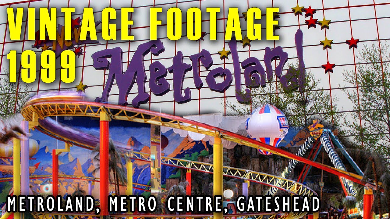 METROLAND GATESHEAD - Vintage Footage & POV - 1999