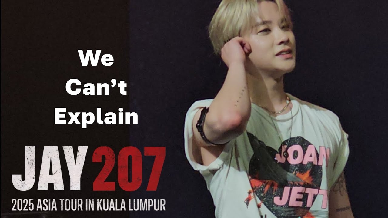 [Fancam] 251011 Jay (Kim Jinhwan) 김진환 - We Can't Explain | Jay '207' 2025 Asia Tour in Kuala Lumpur