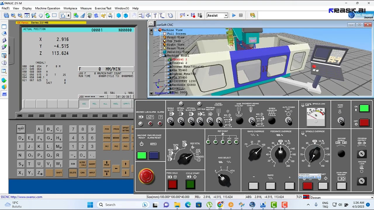 Mastercam and Swansoft