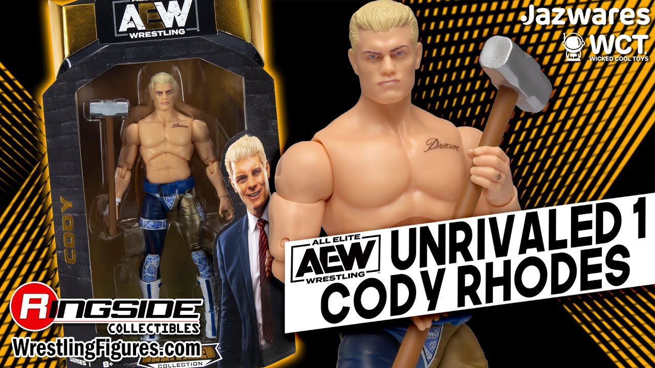 AEW FIGURE INSIDER: Unrivaled 1 Cody Rhodes!!!
