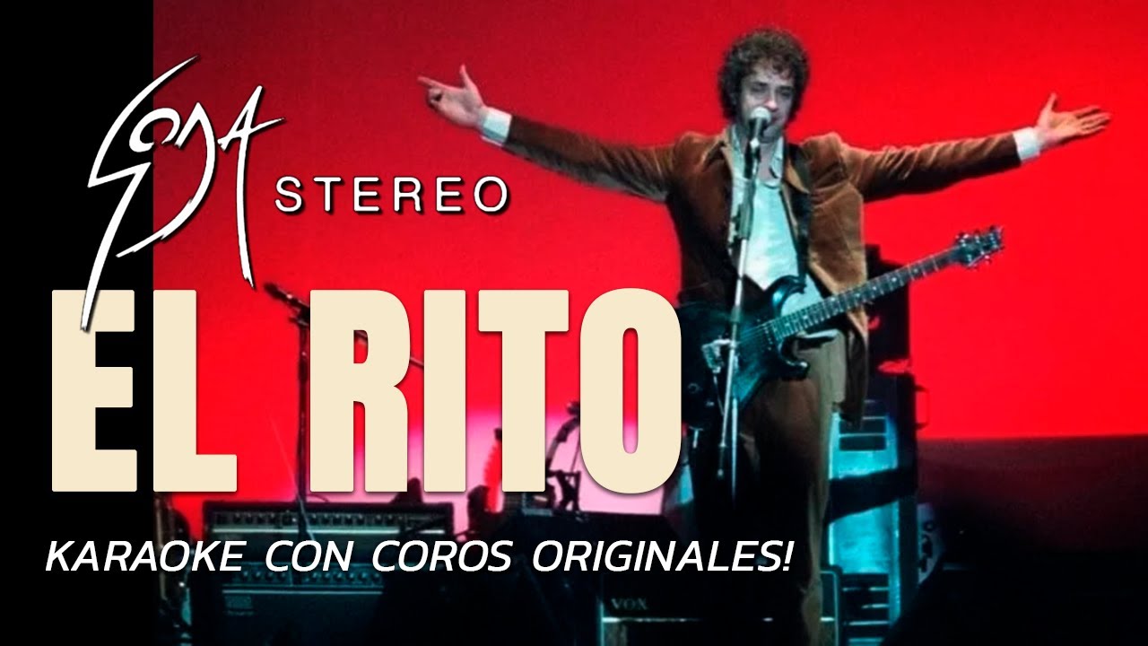 SODA STEREO - EL RITO (KARAOKE CON COROS ORIGINALES!)