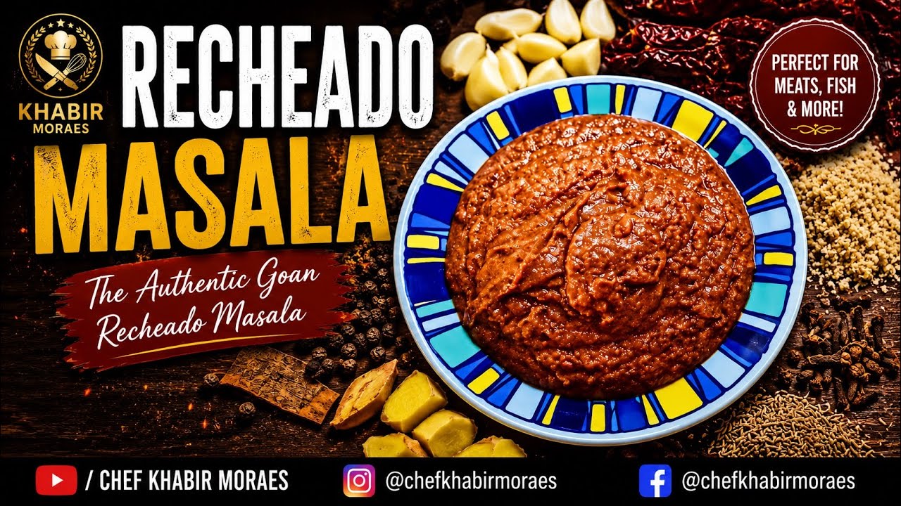 GOAN RECHEADO MASALA|CHEF KHABIR MORAES