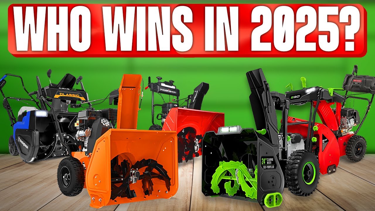 TOP 5 Best Snow Blowers 2025
