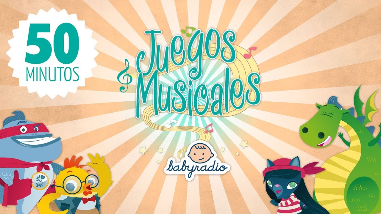 Los mejores juegos musicales para niños- ¡Más de 50 minutos de diversión!
