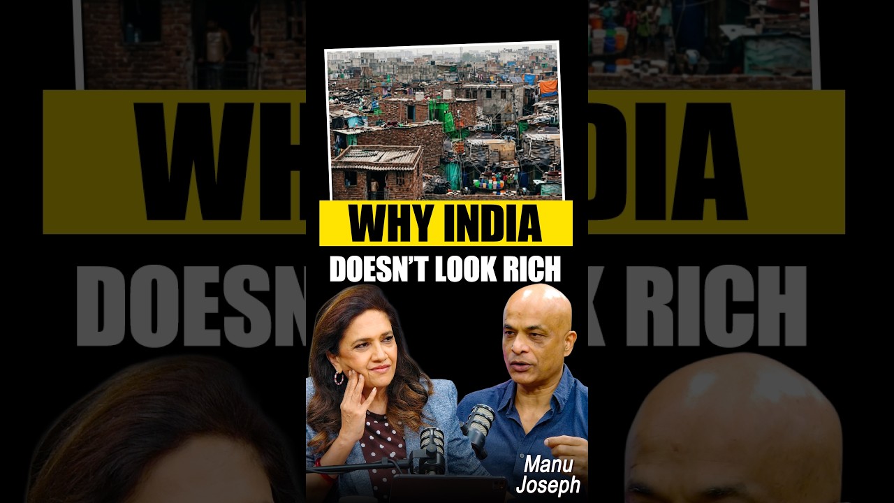 &ldquo;India looks so poor that it reassures most Indians that nation has not left them behind&rdquo;Manu Joseph