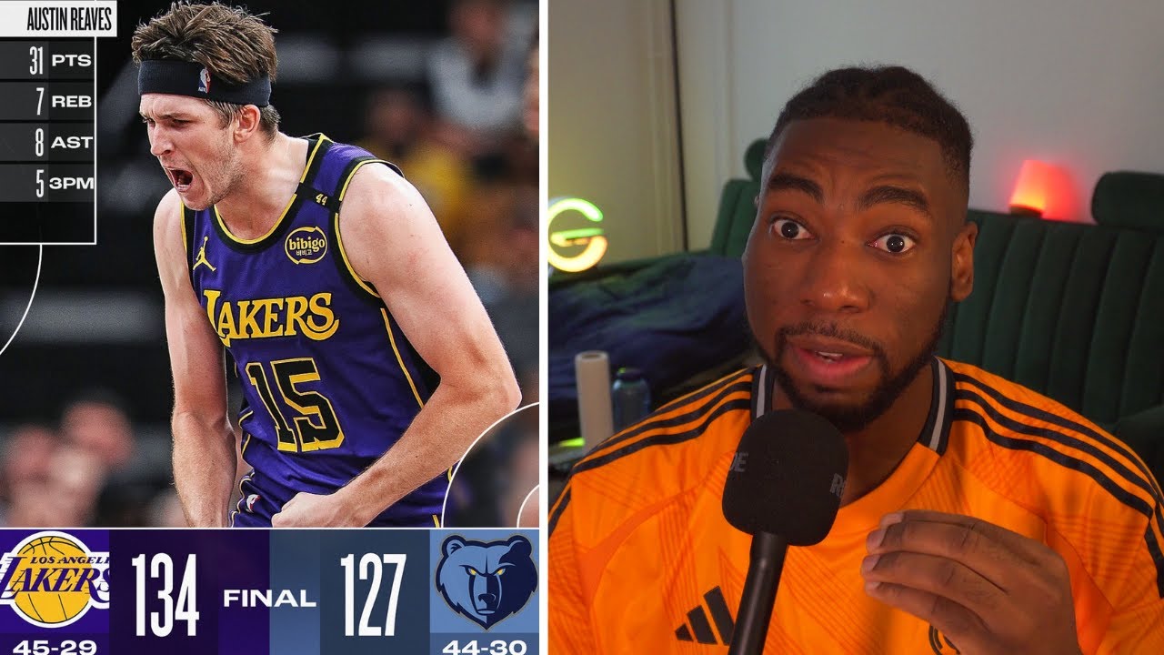 LA LAKERS 134-127 MEMPHIS GRIZZLIES: LE TRIO EN FEU, DONCIC 29PTS, LEBRON 25PTS, AUSTIN REAVES 31PTS