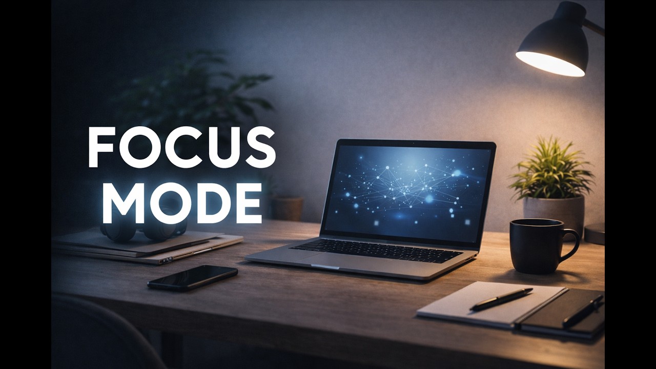 Deep Work Focus Music 💻 | Calm Ambient Sounds for Productivity (1 Hour)
