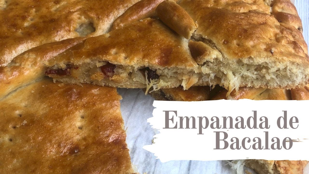 Empanada de Bacalao con Pasas