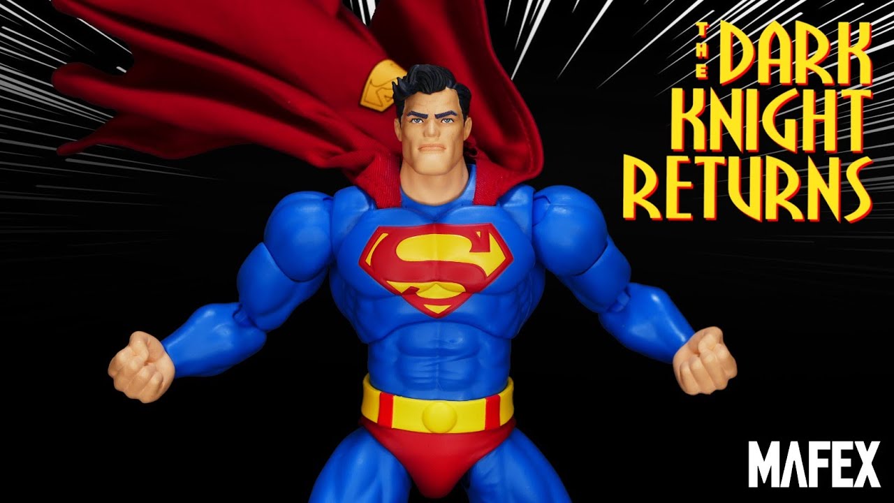 Medicom Toy Mafex Superman  The Dark Knight Returns Action Figure Review