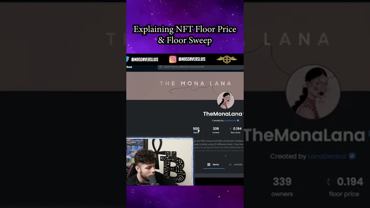 NFT: FLOOR PRICE & FLOOR SWEEP EXPLAINED!