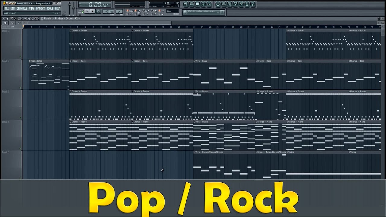 Pop/Rock Track - Evertin - FL Studio