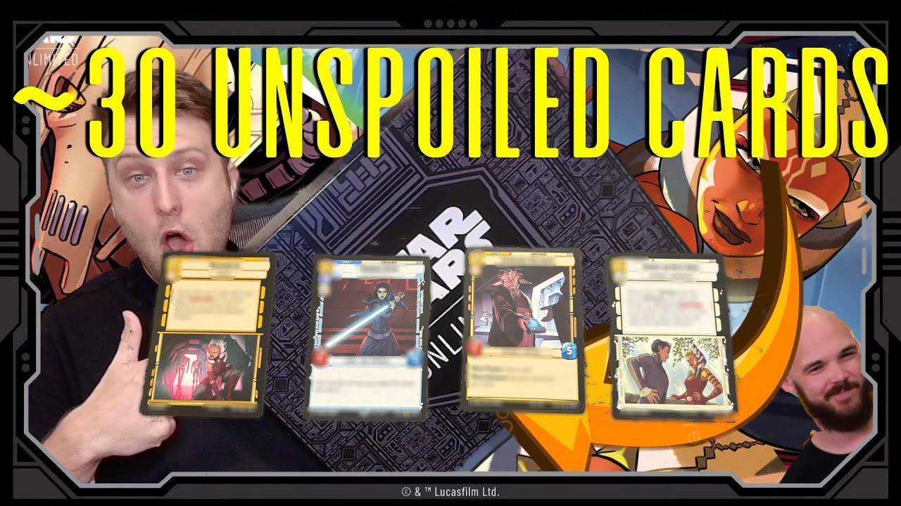 ~30 Unspoiled Cards from Set 3 | Twilight of the Republic Press Kit