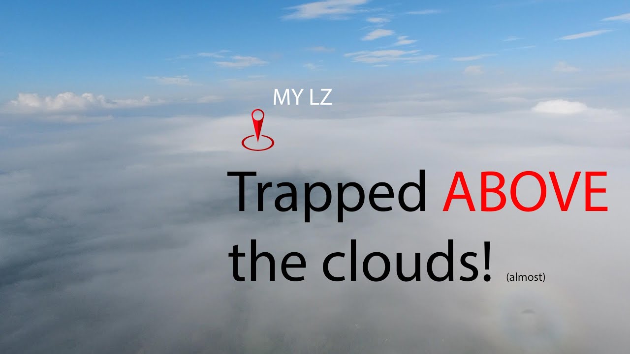 Almost Trapped Above the Clouds on a Paramotor | Exploring the Smokey Mountains | Flight 36