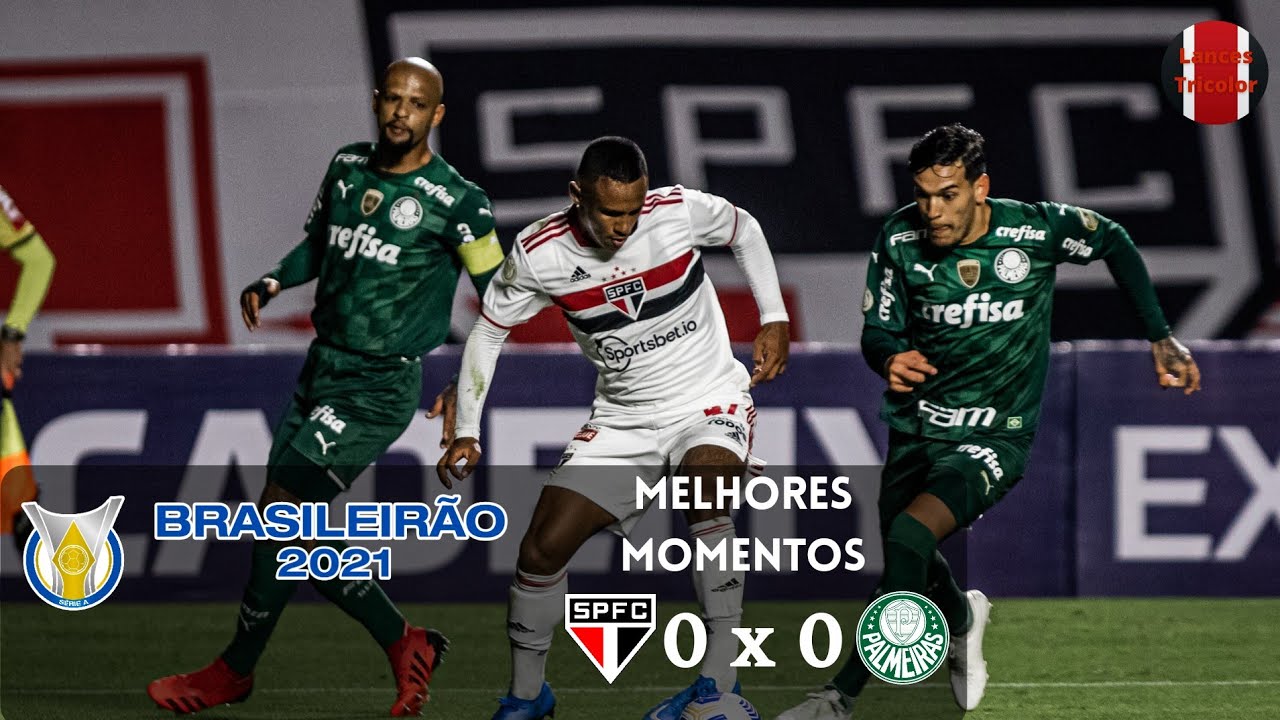 Melhores Momentos - São Paulo 0x0 Palmeiras - 14ª Rodada Brasileirão 2021