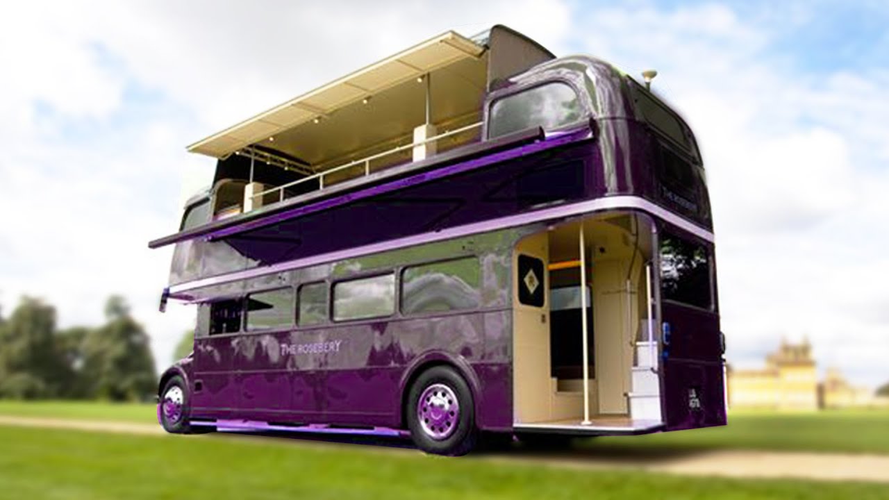 Amazing School Buses Turned into Tiny Homes | #1