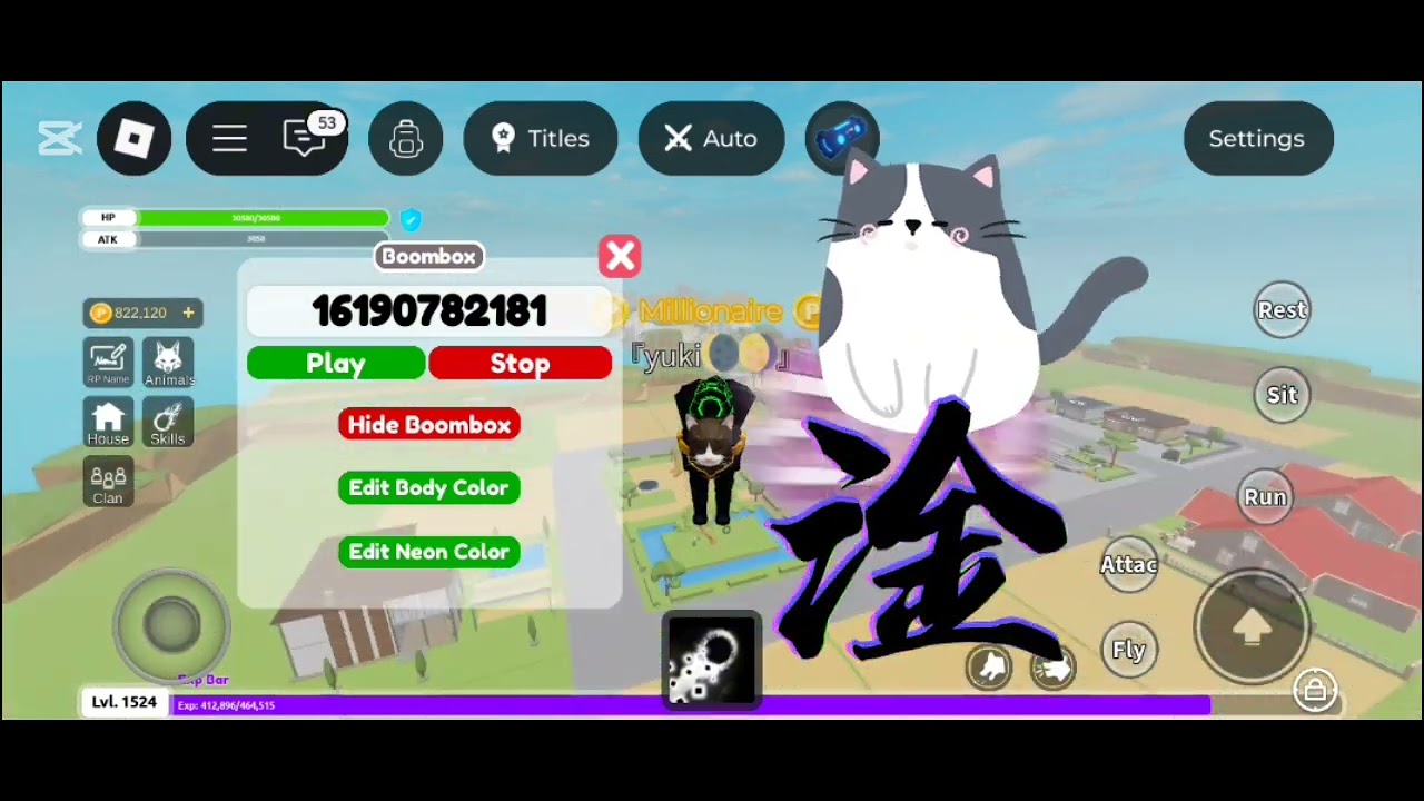 Boombox code in 2025 animal adventures roblox part1