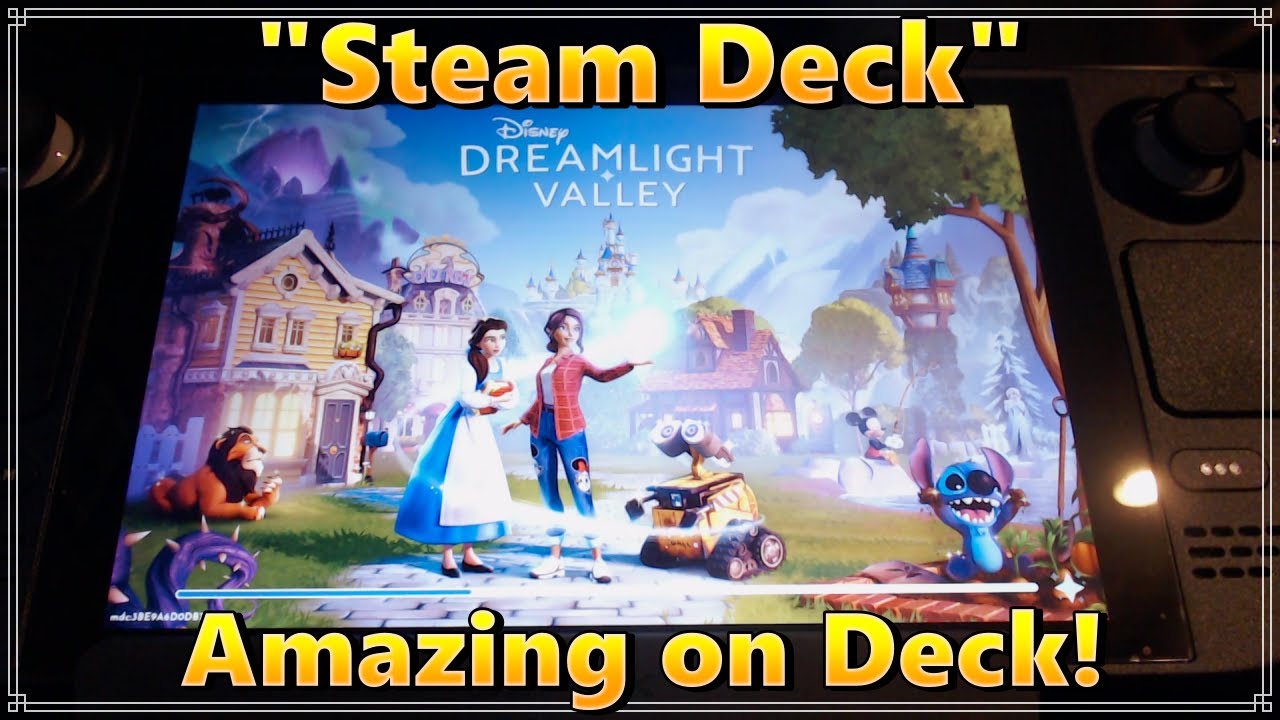 Disney Dreamlight Valley в Steam Deck — это мечта для игры!
