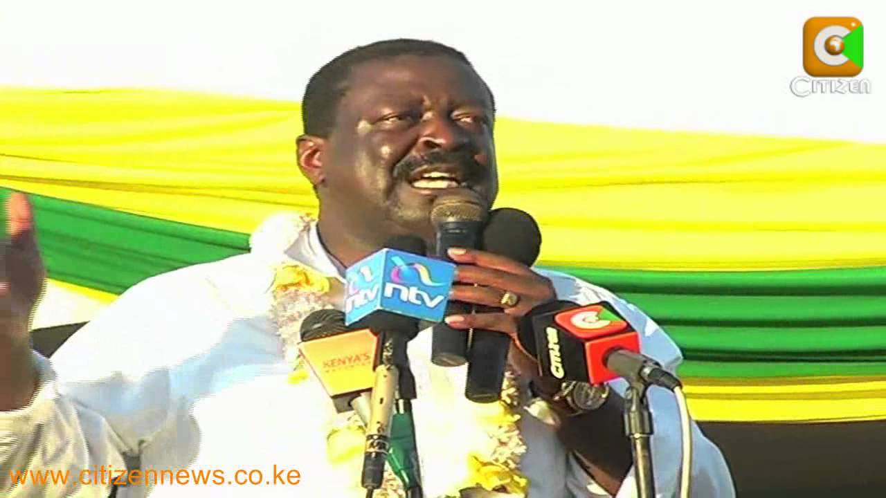 Mudavadi Holds UDF Rally in Mombasa