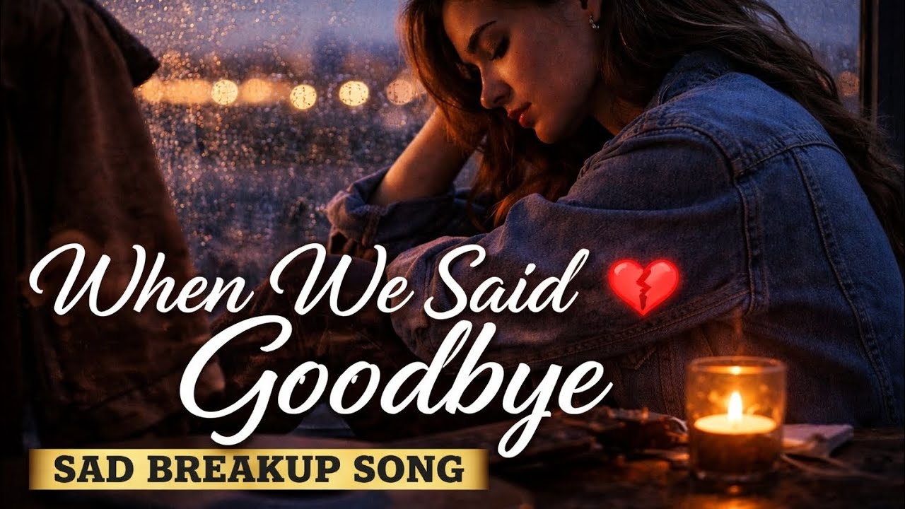 🎵 When We Said Goodbye | Sad Breakup Song | Female Vocal