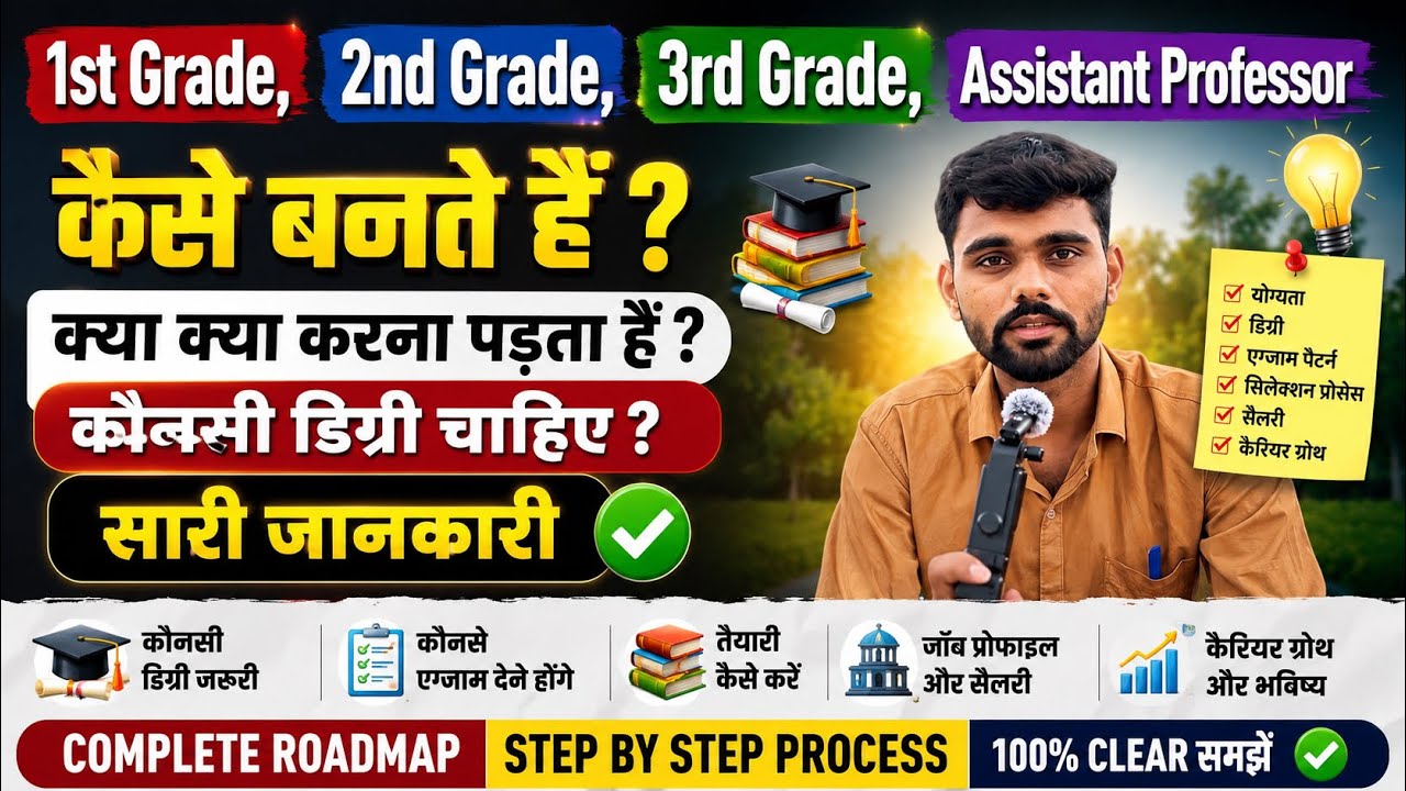 🔥 Rajasthan Govt Teacher Kaise Bane? | 3rd 2nd 1st Grade, Professor, PTI | Salary Qualification 2026