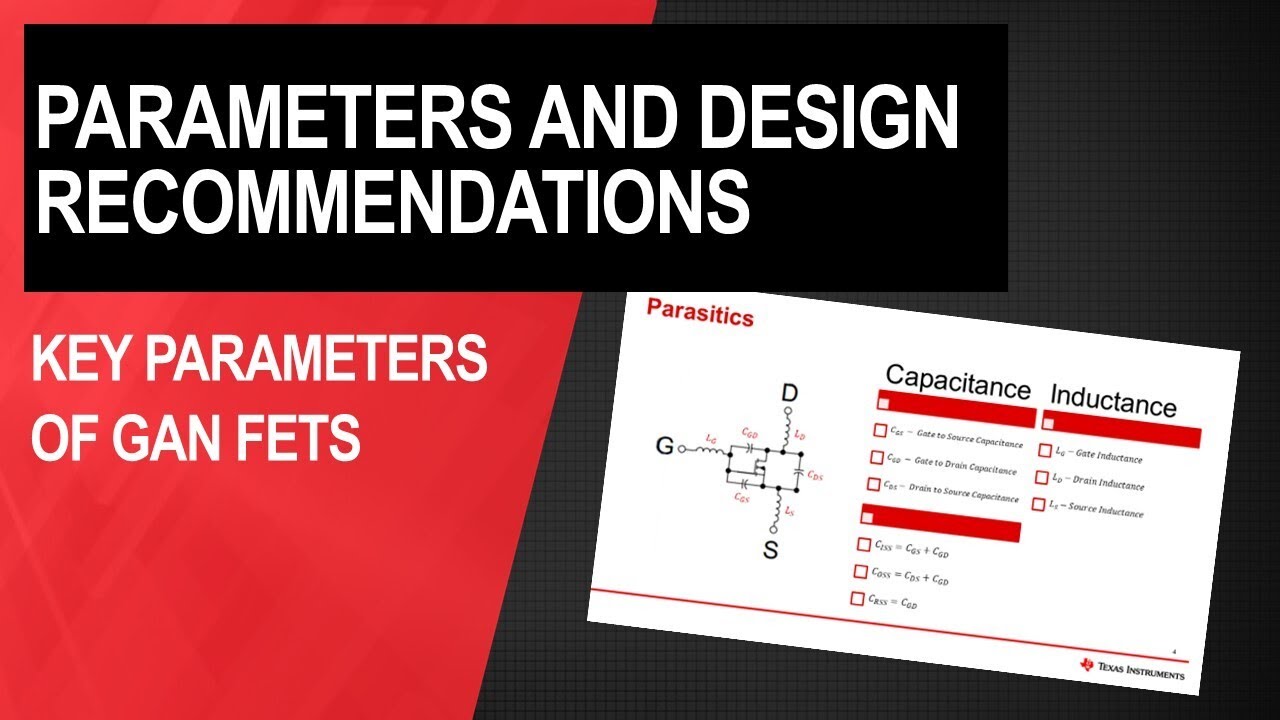 Key Parameters of GaN FETs