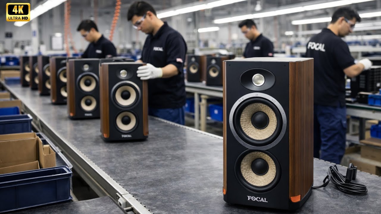 Inside the Focal factory: the Focal Aria 906 speaker production process.