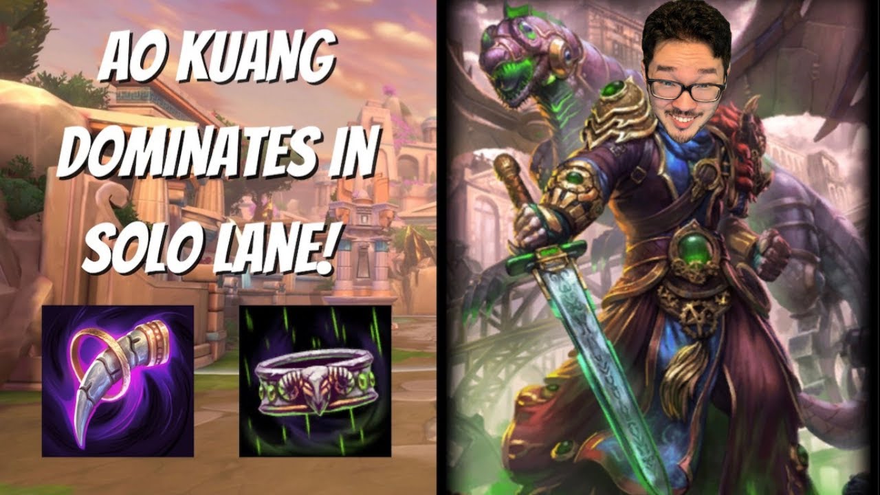 Ao Kuang DOMINATES in Solo Lane Vs Cu Chulainn - Smite Conquest Gameplay