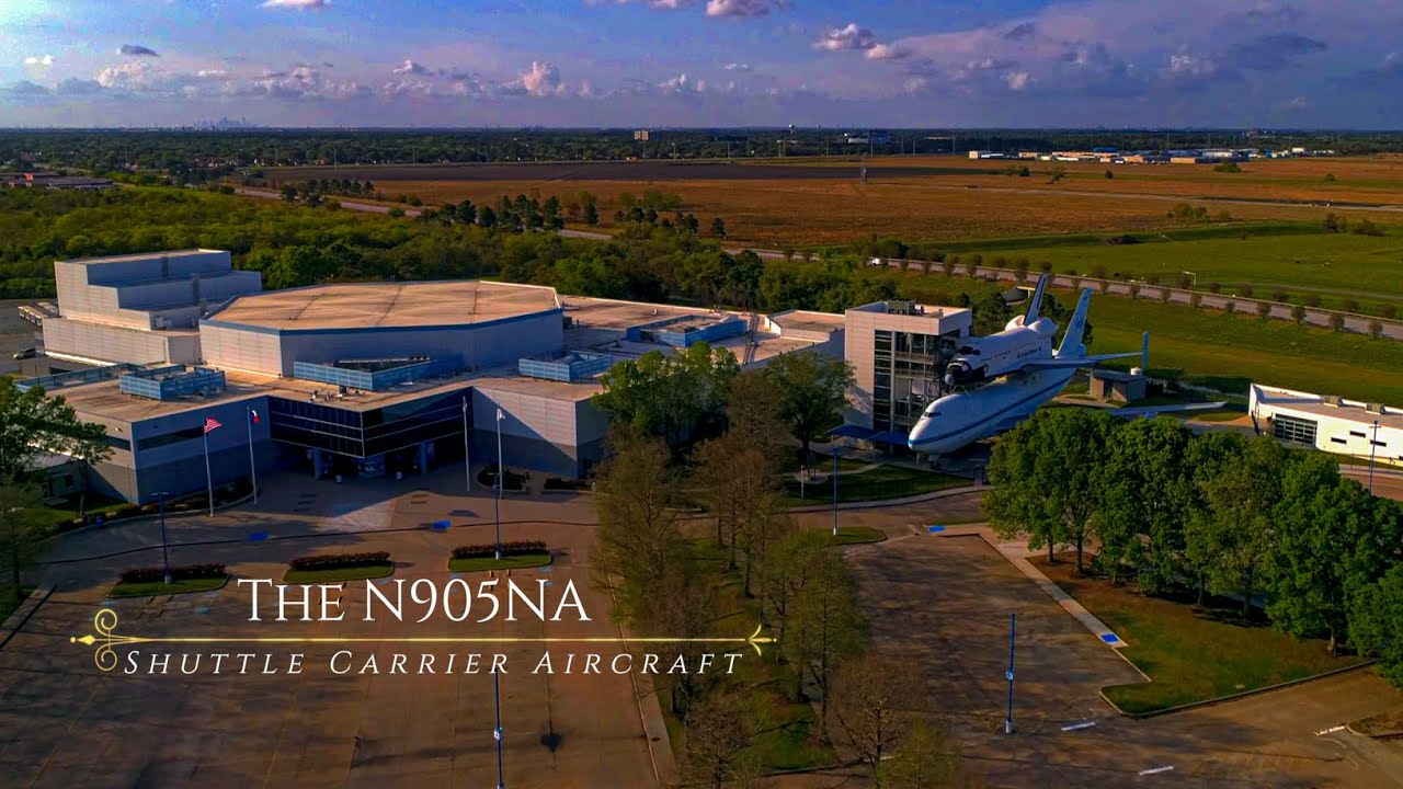 Shuttle Carrier Aircraft N905NA 4K Drone tribute!