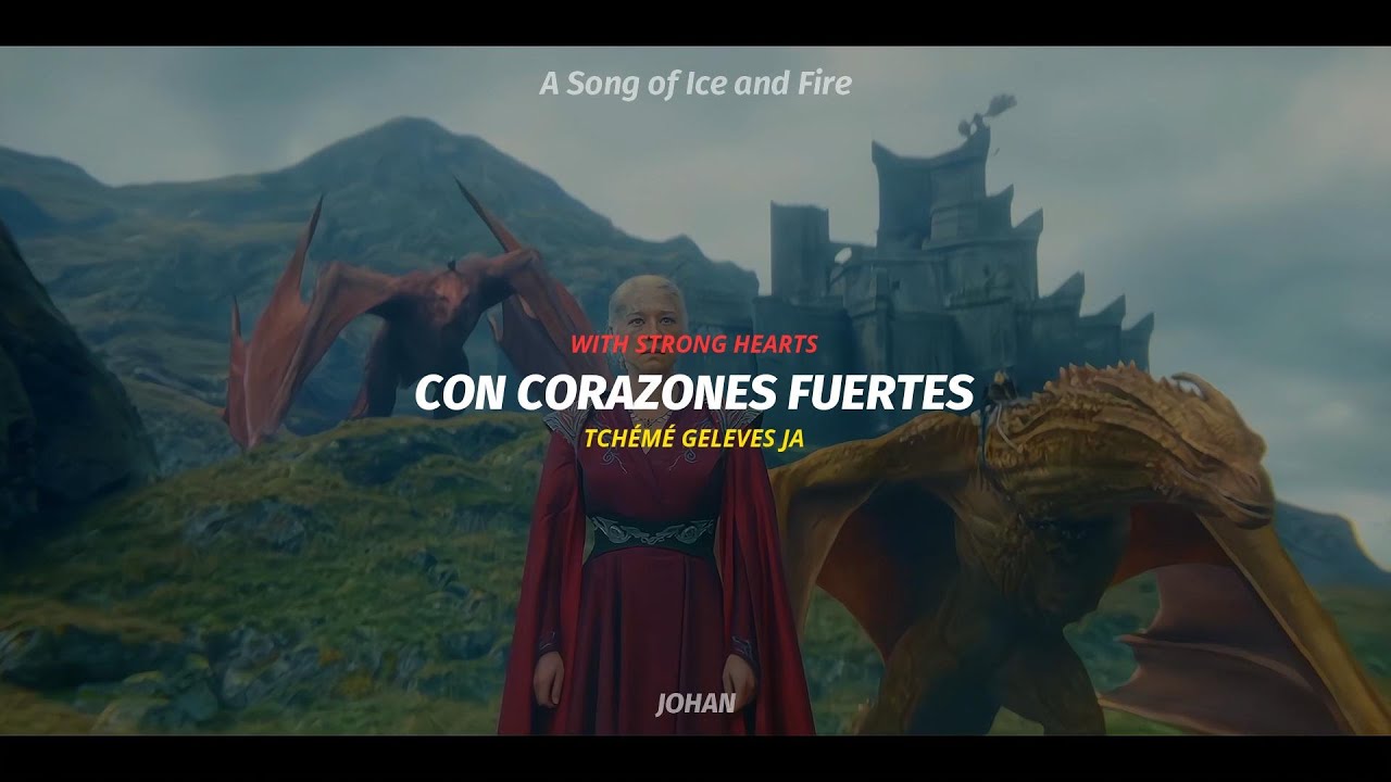 House of The Dragon || A Song of Ice and Fire - Ramin Djawadi || Lyrics + Sub English + Sub Español