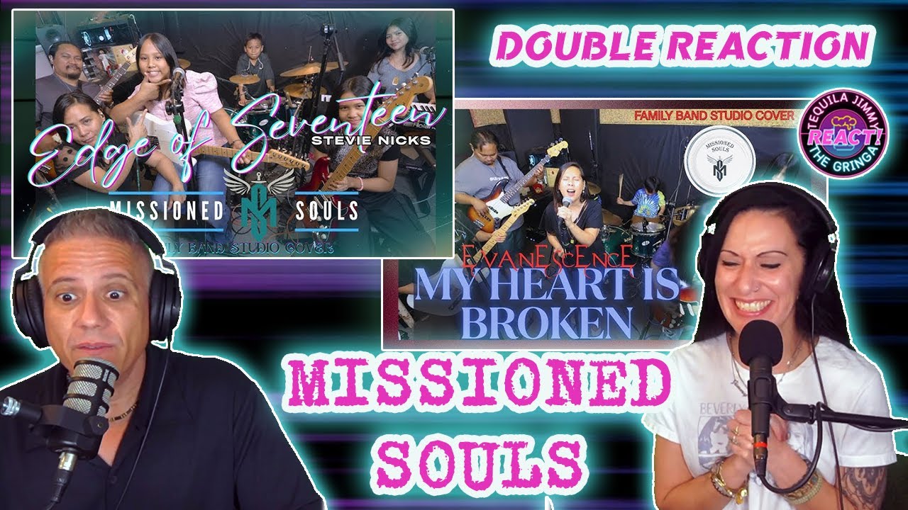 MISSIONED SOULS TWOFER! - EDGE OF SEVENTEEN / MY HEART IS BROKEN - DOUBLE REACTION