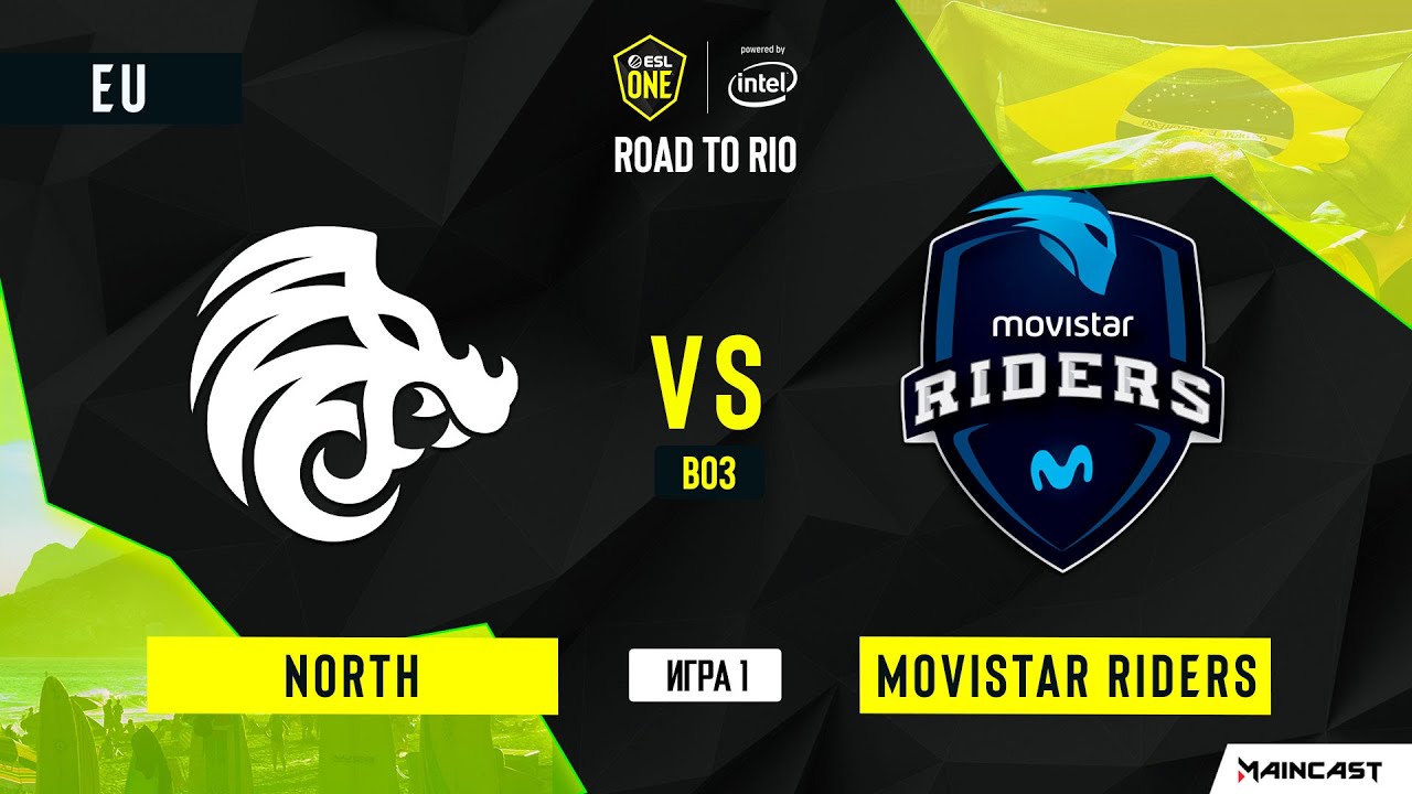 North vs Movistar Riders [Map 1, Overpass] BO3 | ESL One: Road to Rio