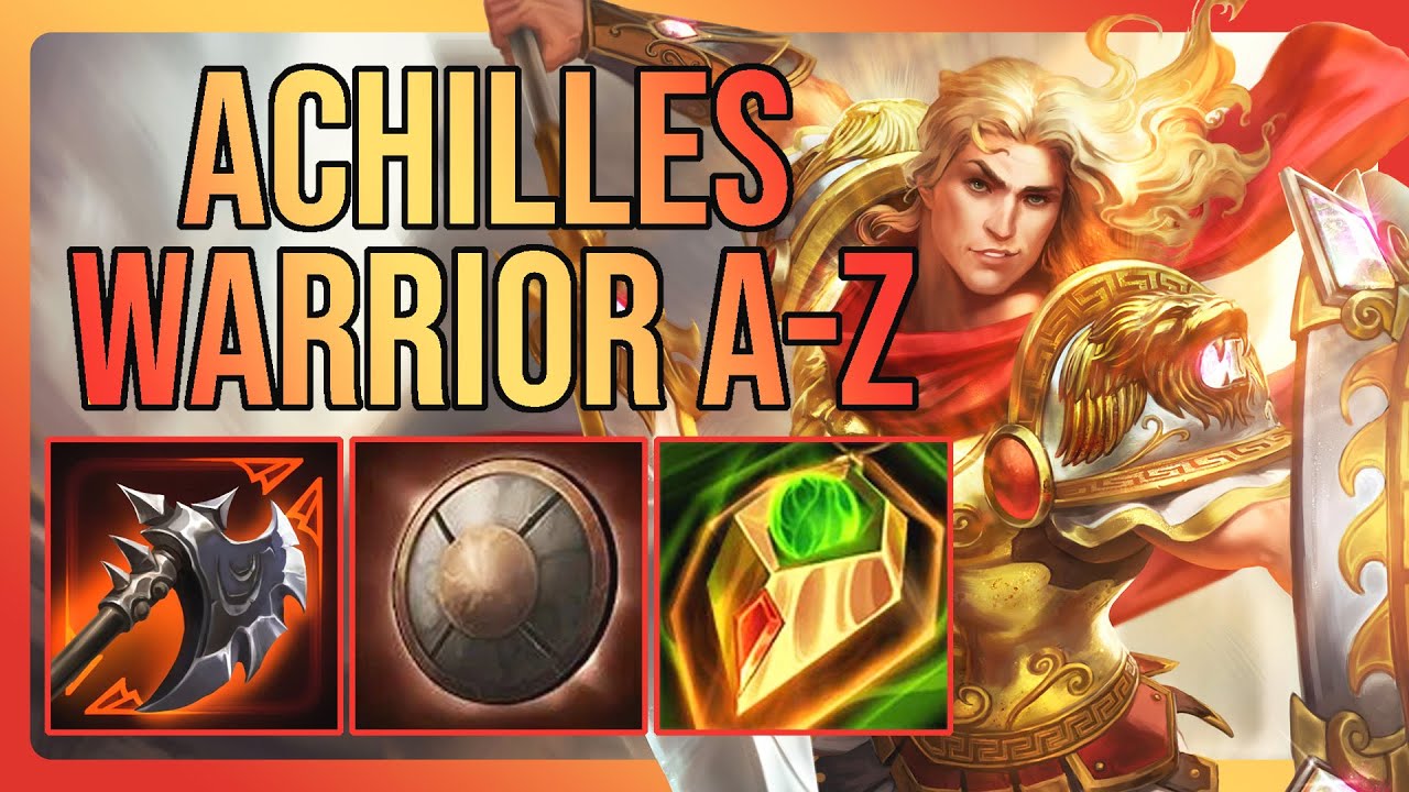 MY BREAD AND BUTTER! Achilles Solo Gameplay (Smite Warrior A-Z)