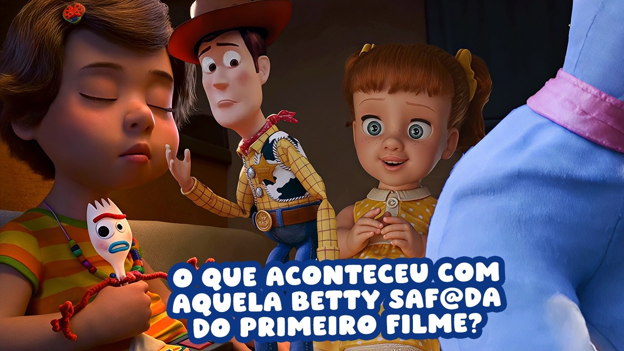 A VERDADEIRA VILÃ DE TOY STORY 4 É A BONNIE?