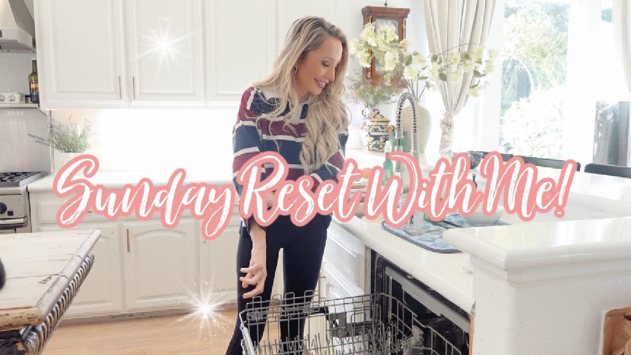 SUNDAY RESET WITH ME // Woke up late and had a great day 🥰