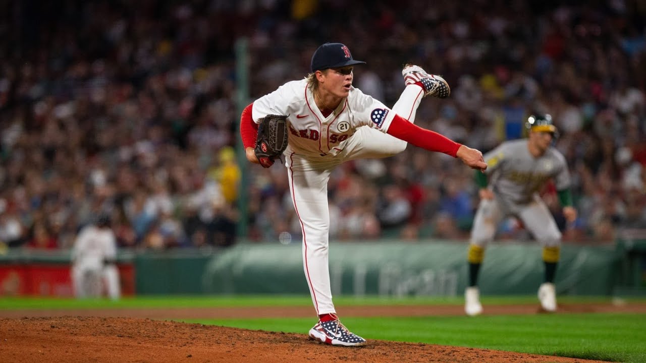 Connelly Early strikes out 7 Athletics over 5 1/3 innings on 9/16/25