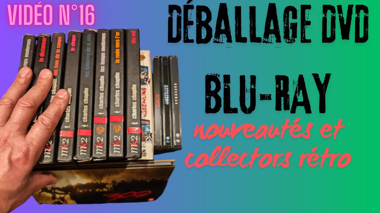 Déballage de steelbook , DVD collector.