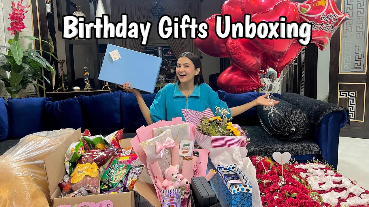 Bday Gifts Unboxing