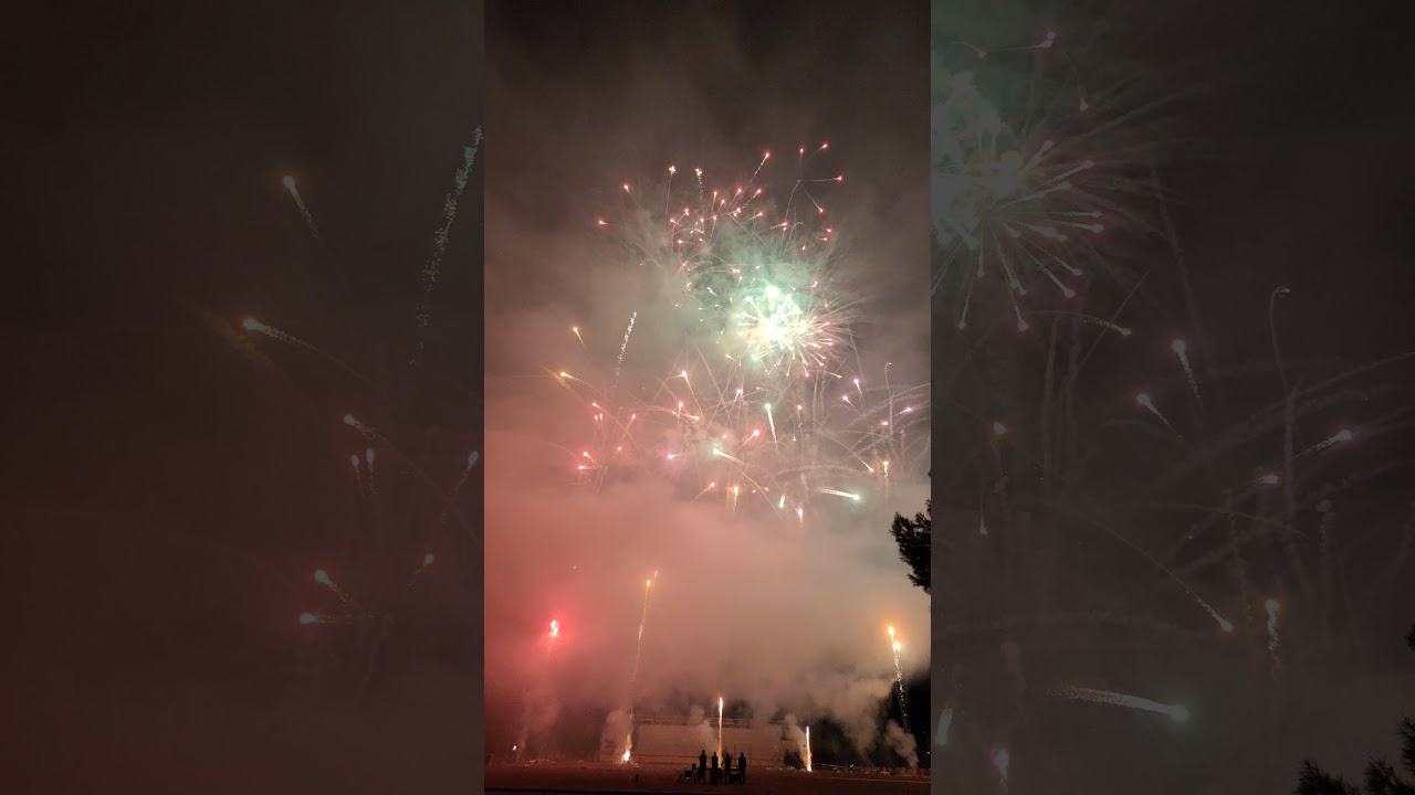 Fuegos artificiales Yuncos (Toledo) 11/09/2021 pirotecnia RICASA