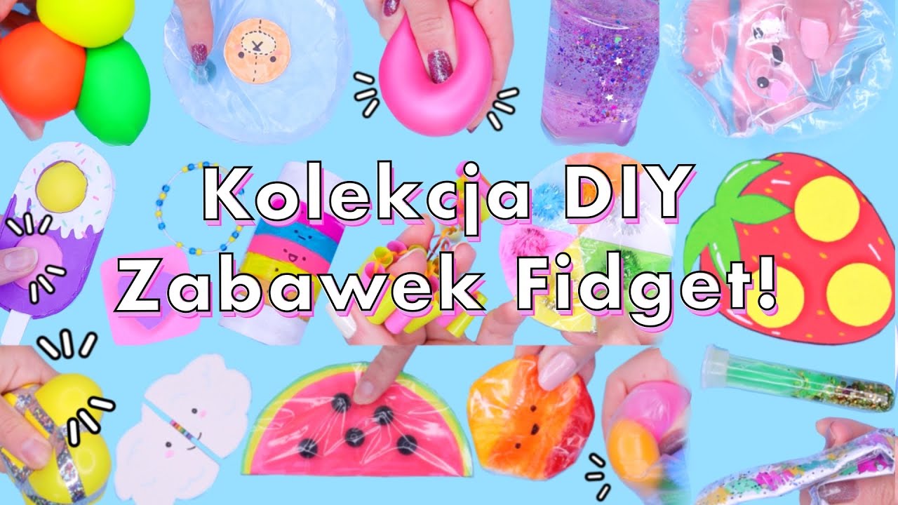 Moje Wszystkie DIY Zabawki Fidget! 🤩 Wielka Kolekcja
