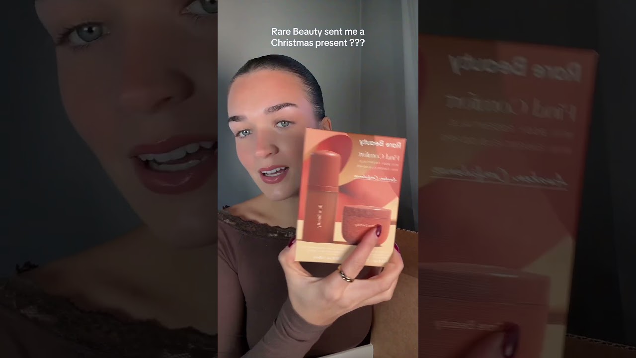 Unboxing rare beauty holiday package #rarebeauty #rareroutine #beautyproducts #beauty #unboxing
