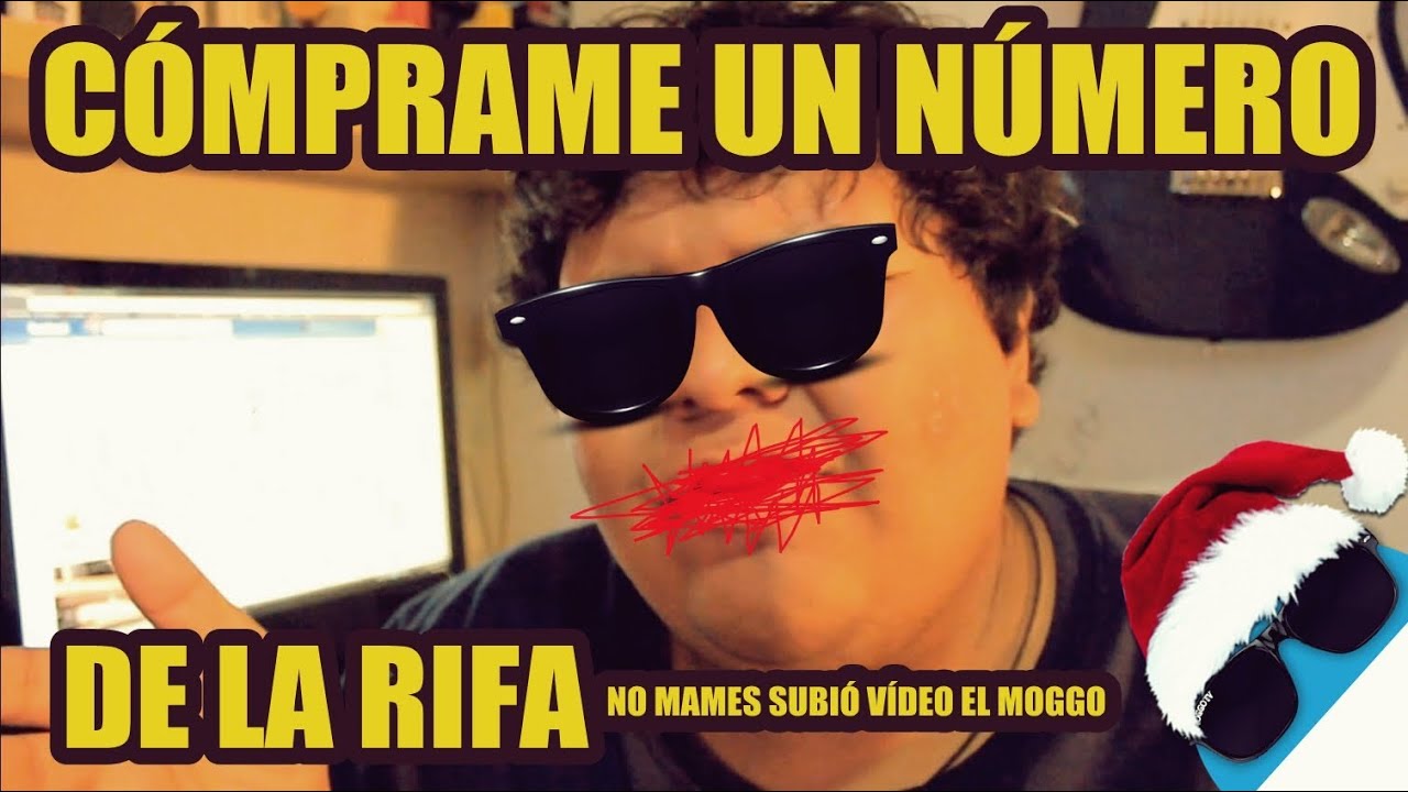 Te vendo un número de la rifa. (Soy pendejo y vendo rifas).