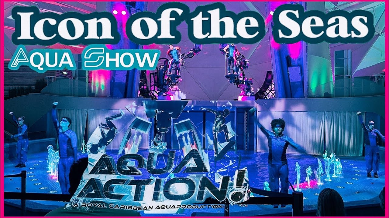 🔴LIVE:AQUA ACTION! Show on the  Worlds Largest Cruise Ship. Icon of the Seas.