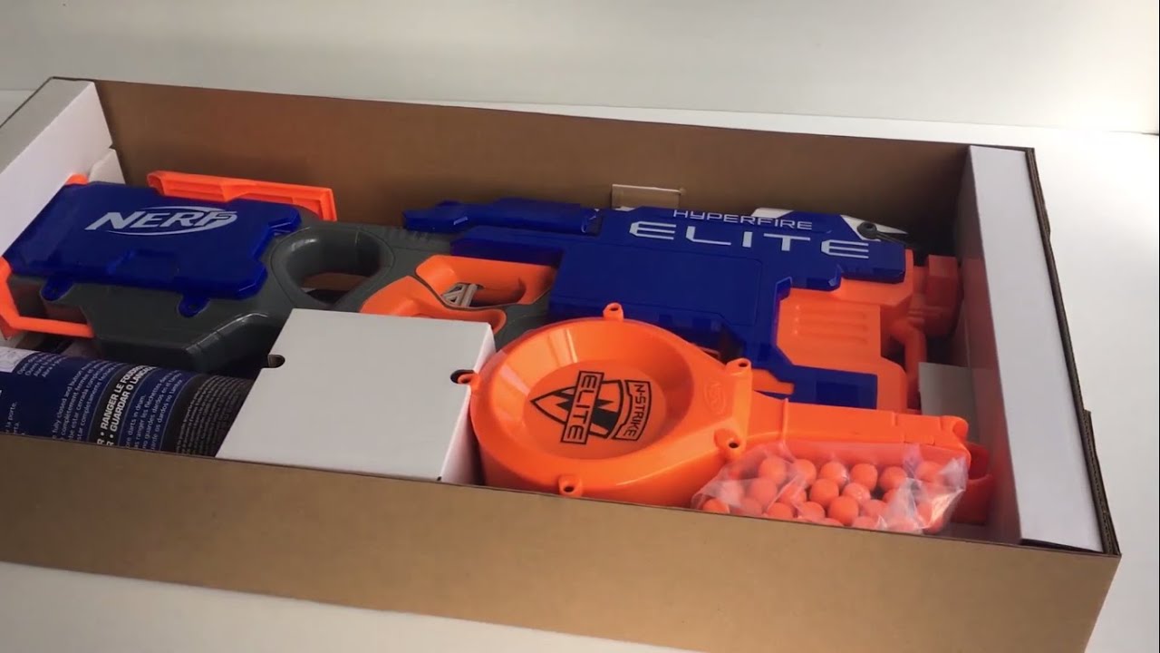 Обзор Nerf Elite Hyperfire — полностью автоматического бластера