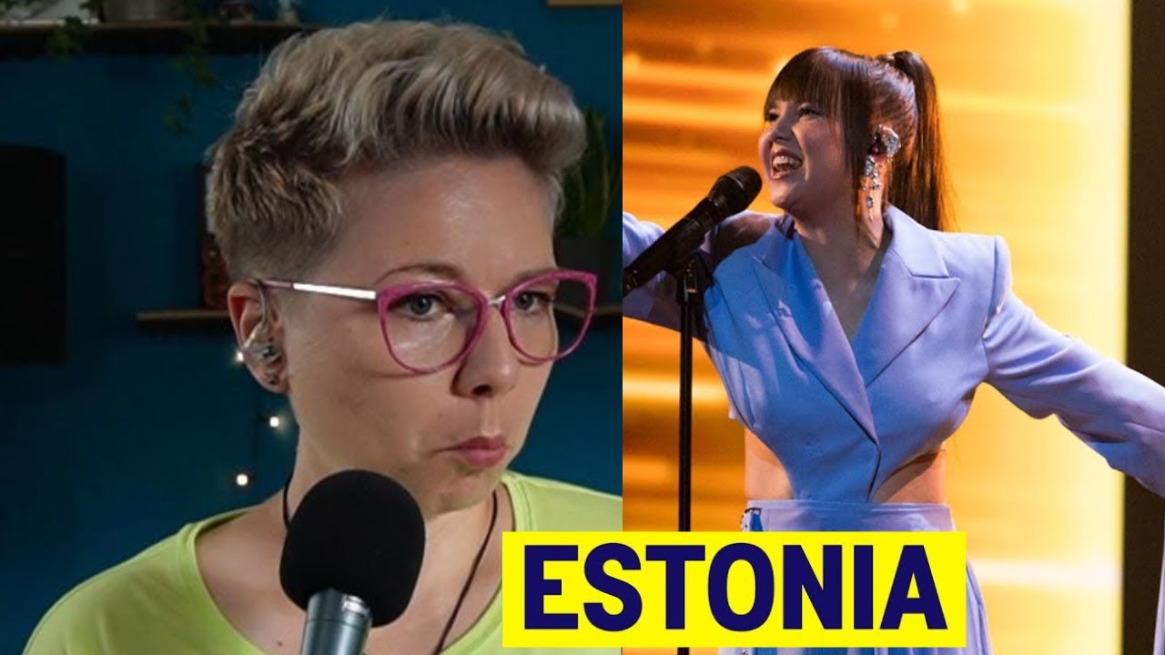 Какой голос!🤯 Эстония — Евровидение 2023 — Анализ и реакция преподавателя вокала