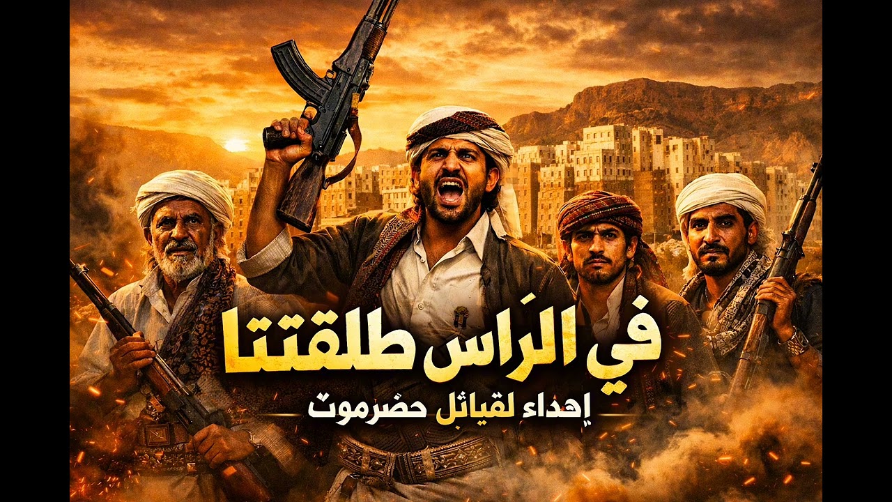 في الرأس طلقتنا | زامل جديد بصوت قبائل حضرموت