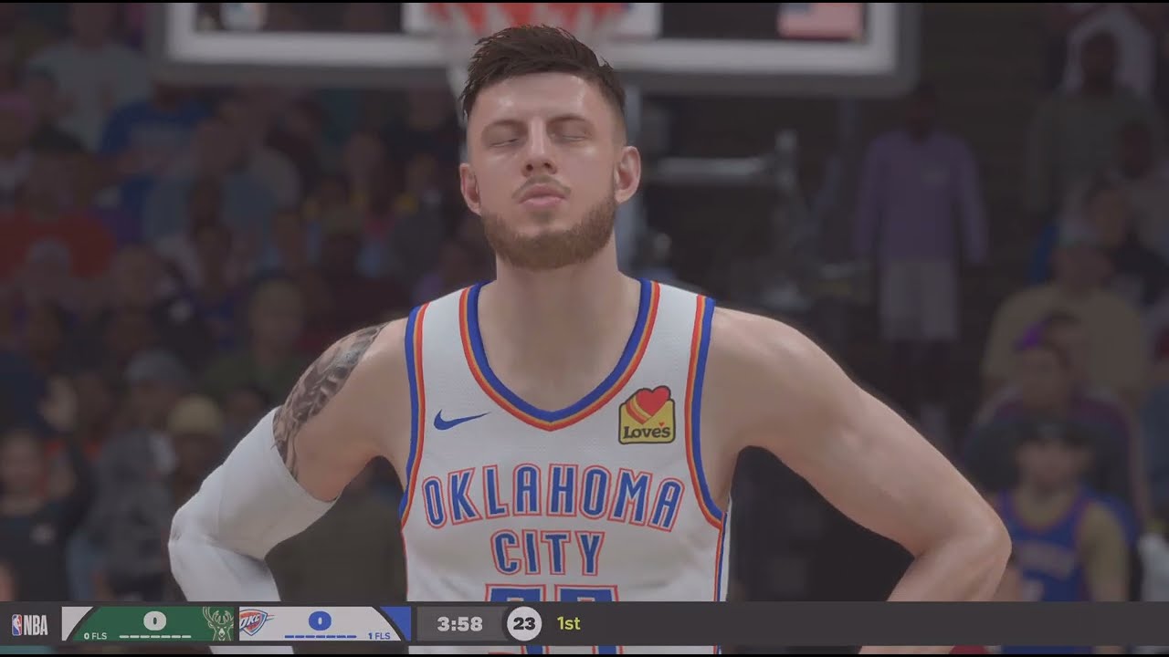 NBA 2K26 Milwaukee Bucks Vs. Oklahoma City Thunder