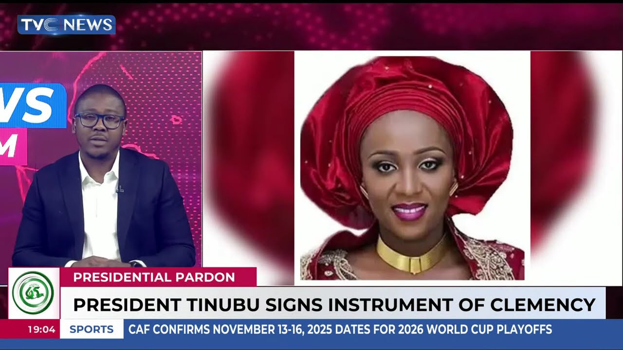 Presidential Pardon | President Tinubu Sign Instrument Of Clemency