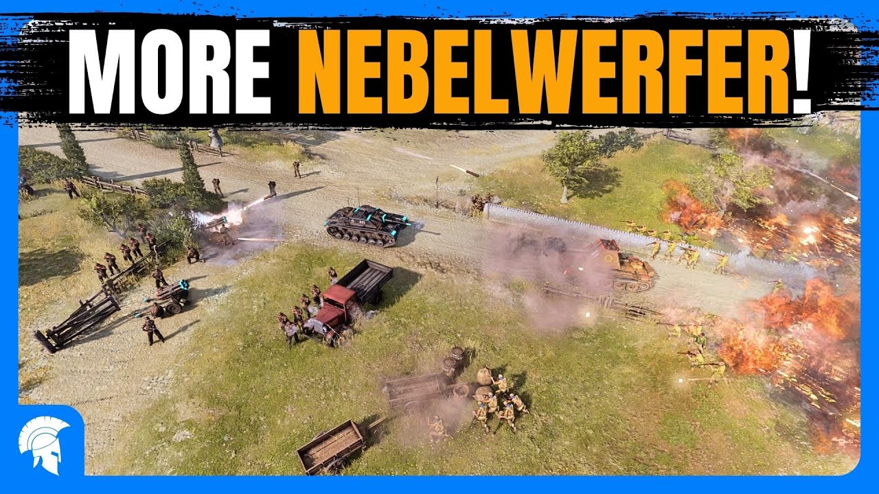 MORE NEBELWERFER! - 4vs4 - Wehrmacht - Company of Heroes 3